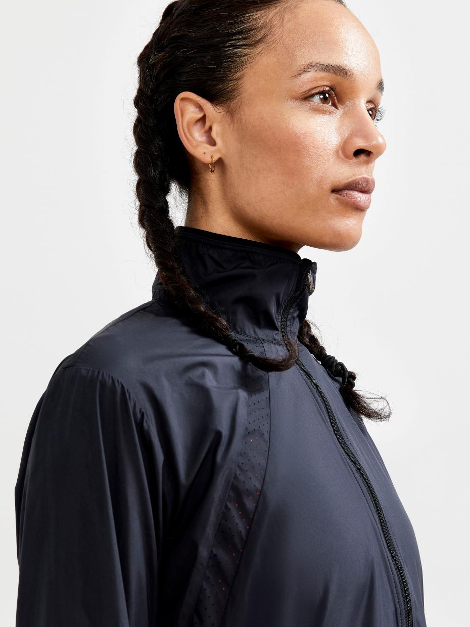 Craft Adv Essence Wind Jacket Womens Black