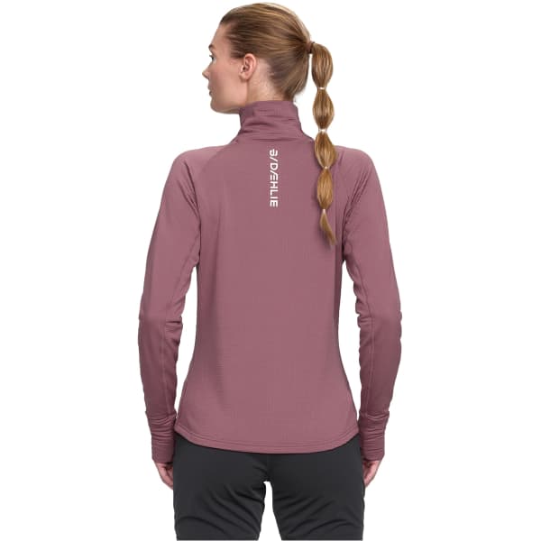 Sweat polaire randonnée DAEHLIE FULL ZIP DAVOS W WILD BERRY