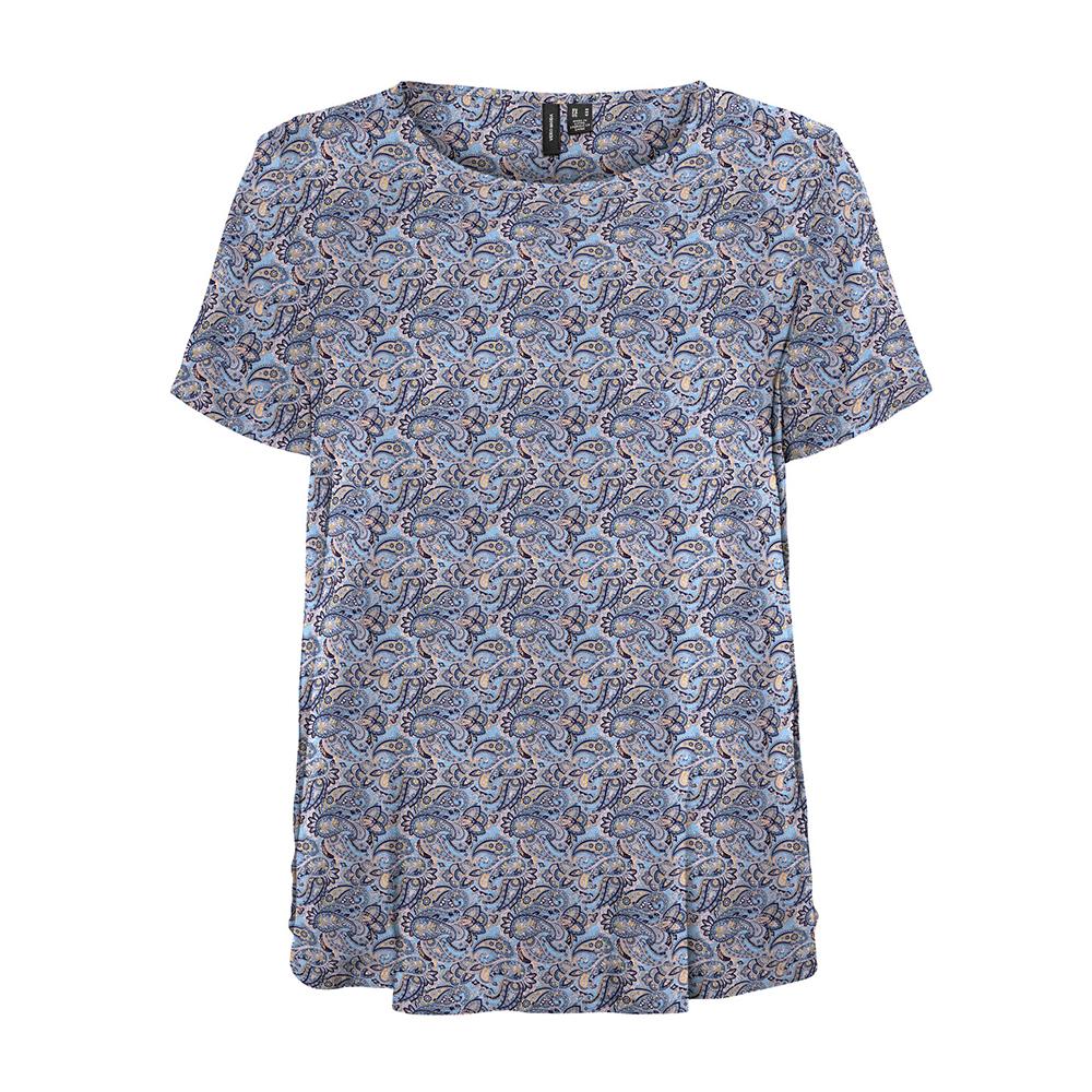 Vero Moda Blouse Bleu à Motifs Femme Vero Moda Easy