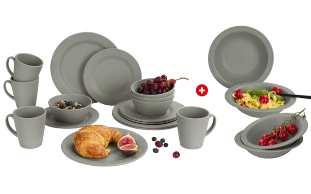 Berger Kynne Geschirr-Set & Suppenteller 16+4-tlg. für 4 Personen