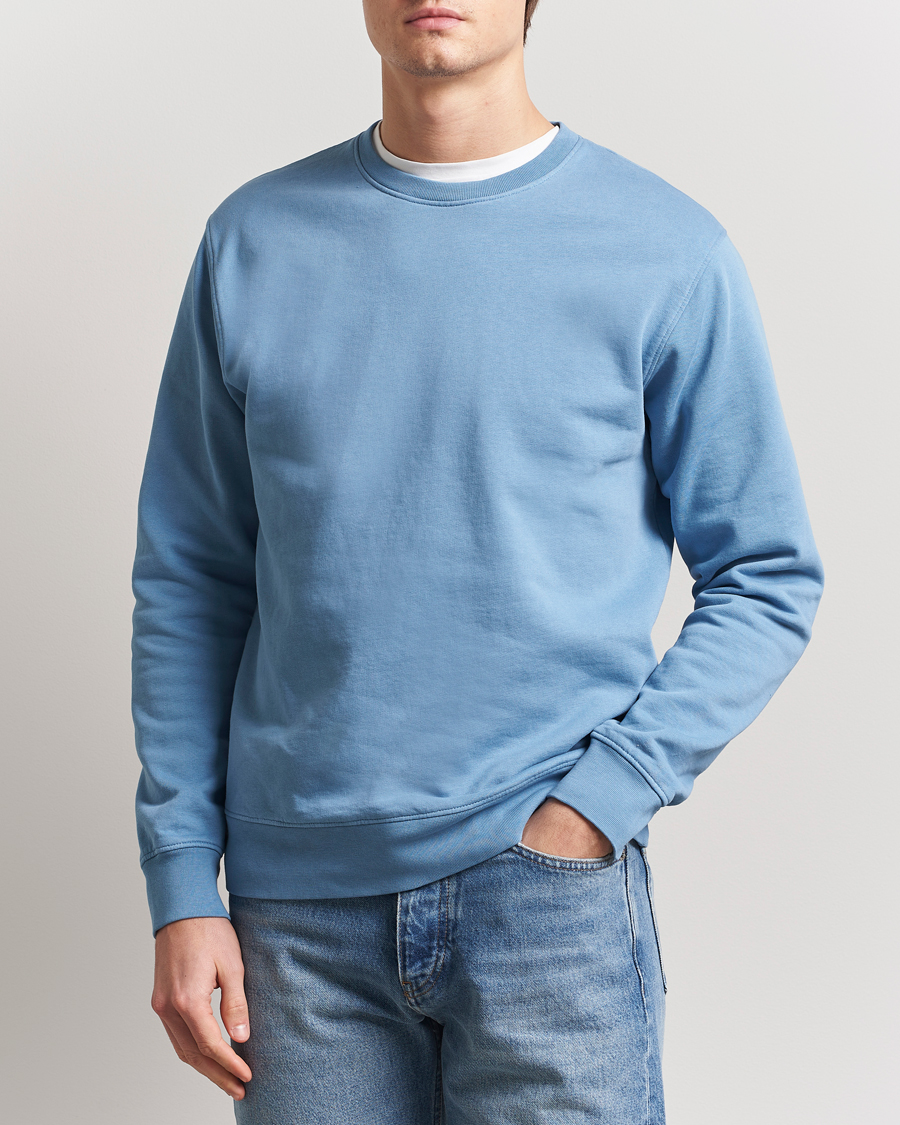 Colorful Standard Classic Organic Crew Neck Sweat Seaside Blue