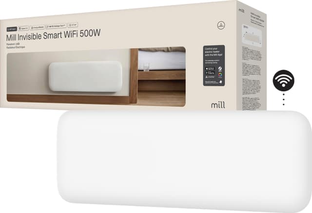 Mill Invisible Wi-Fi Gen4 panelradiator PA1500WIFI4 (hvid)