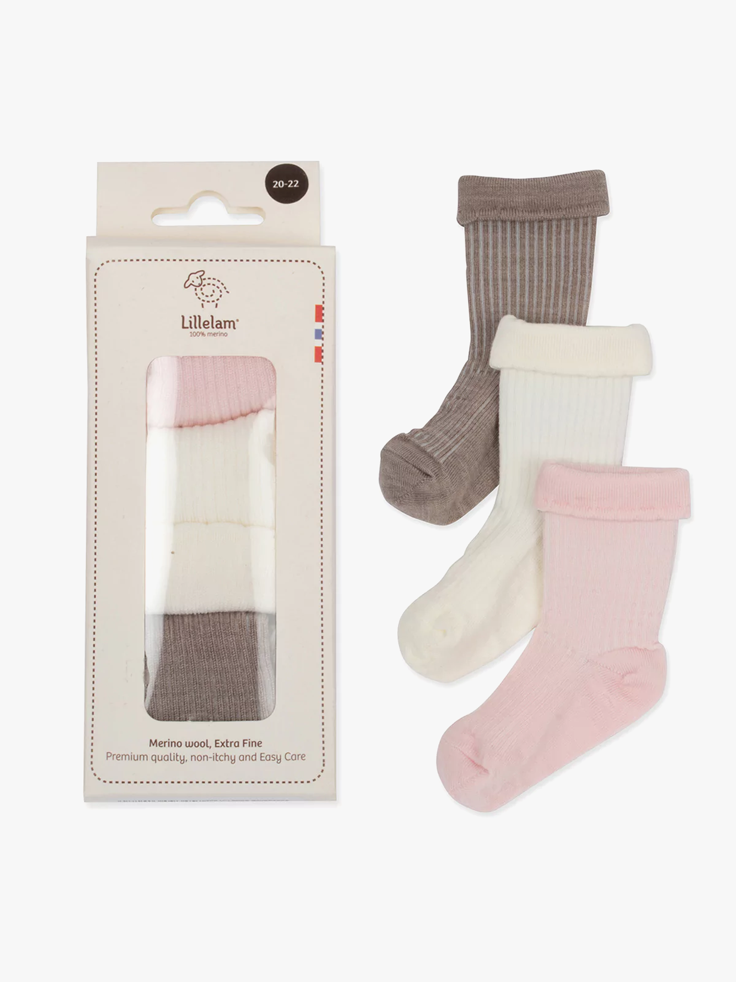 3-pack ullsokk gavepakke