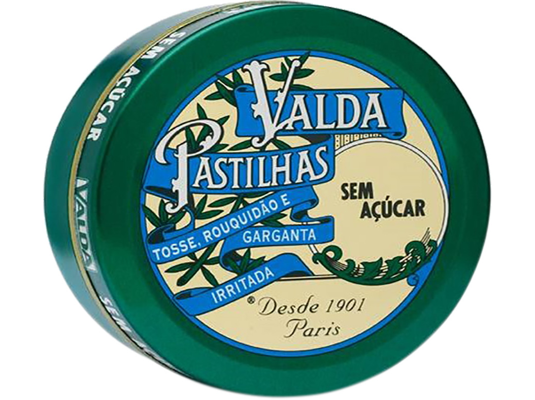 PASTILHAS VALDA SEM AÇÚCAR 50G