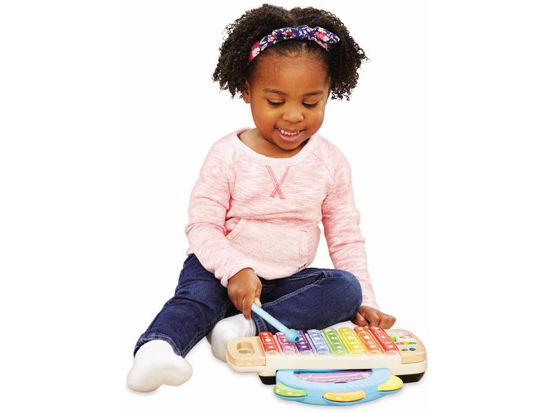 Vtech Musikspielzeug Xylo-Tambourin lumi magique -FR- Kinderinstrumente