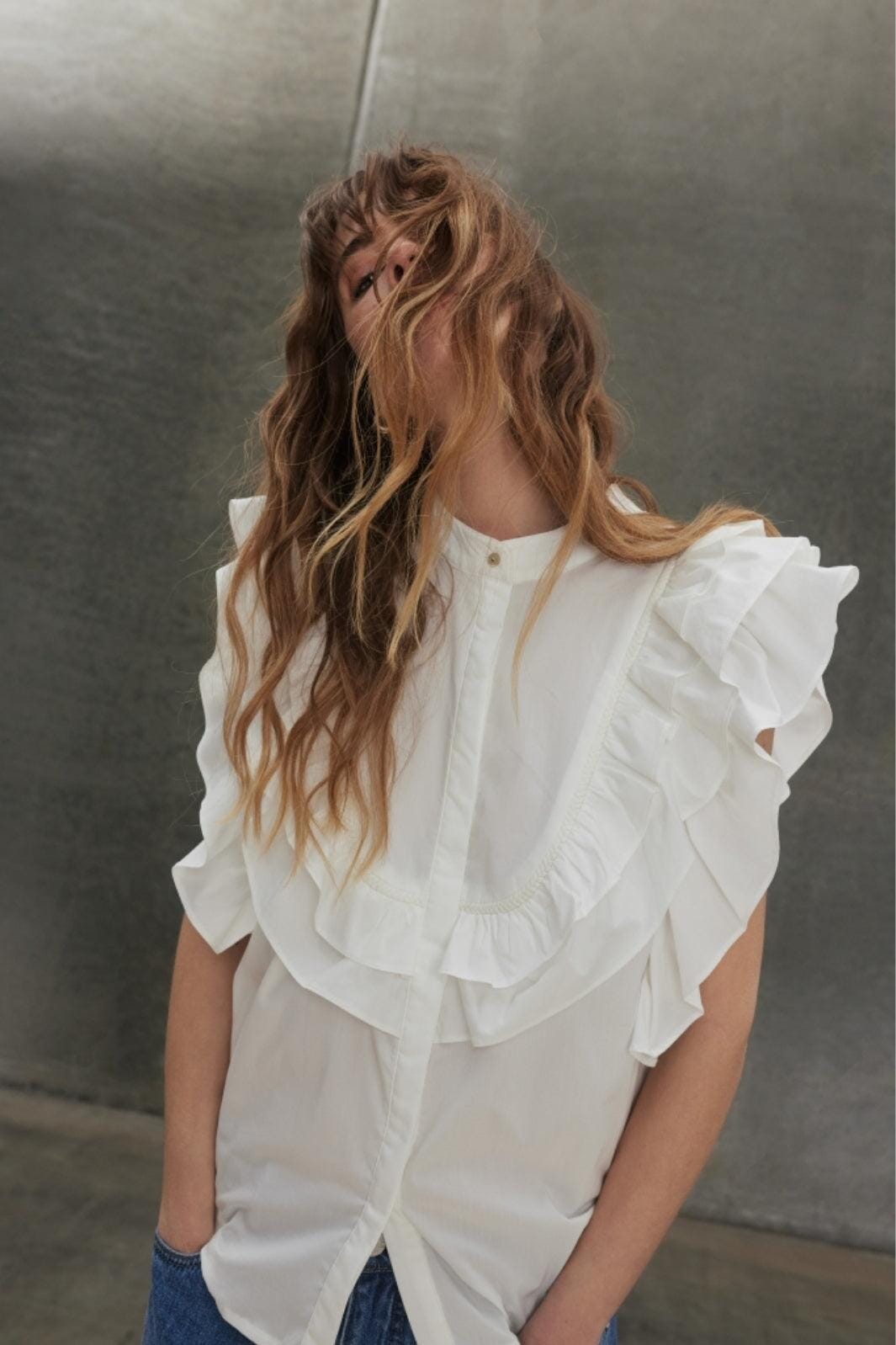 Gossia Musettego Shirt off white