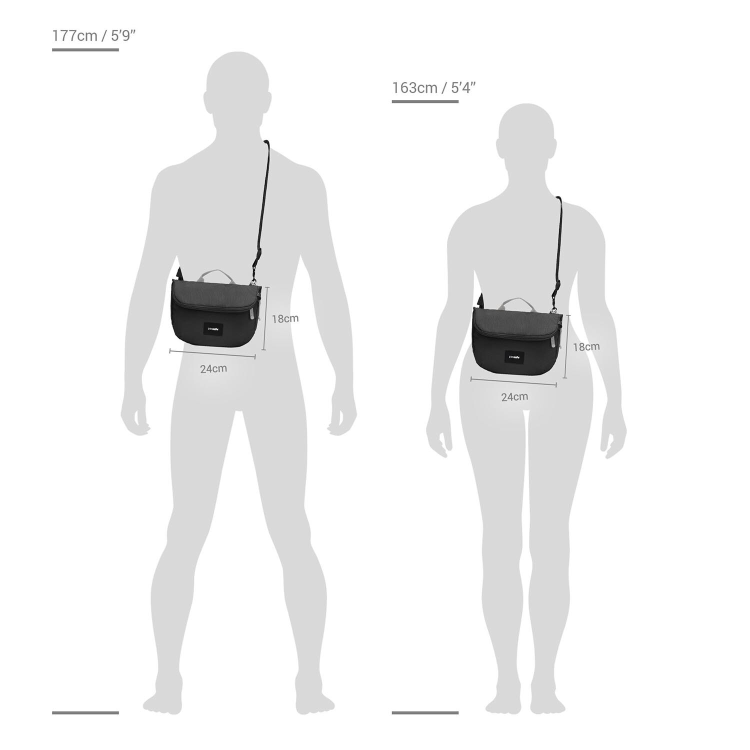 Pacsafe GO Saddle Crossbody
