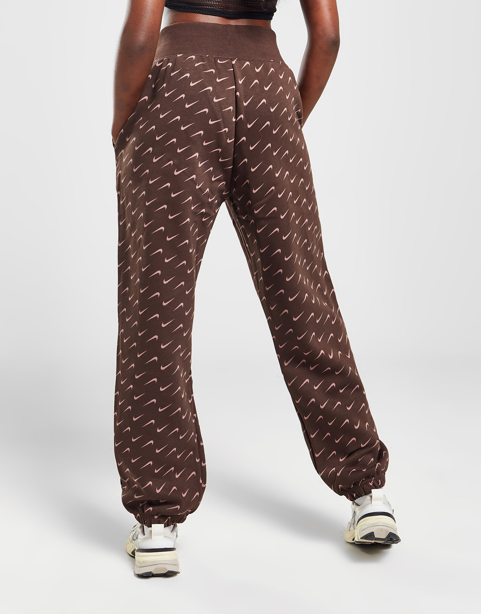 Nike Pantalon de jogging imprimé oversize pour femme Sportswear Phoenix Fleece