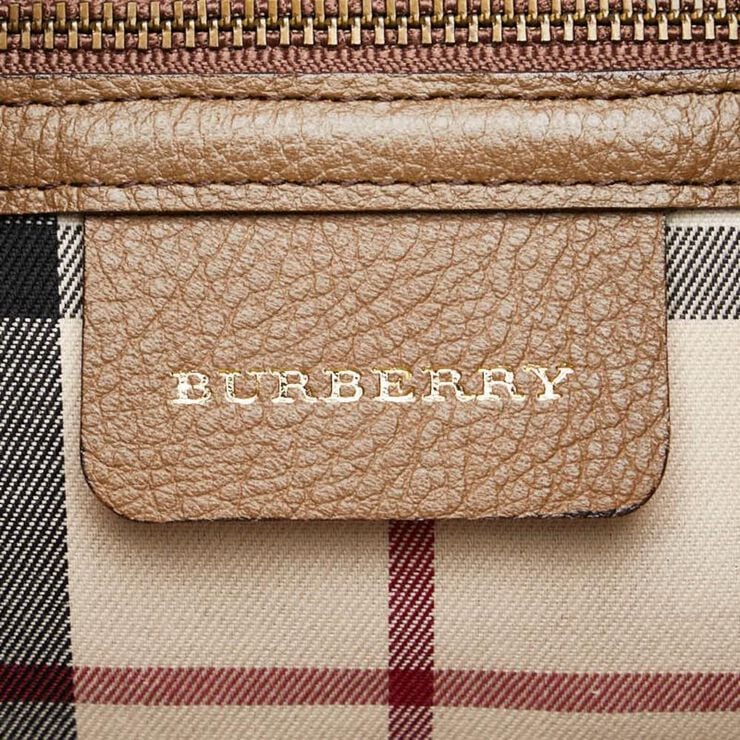 Burberry Vintage Burberry Shoulder Bag Beige
