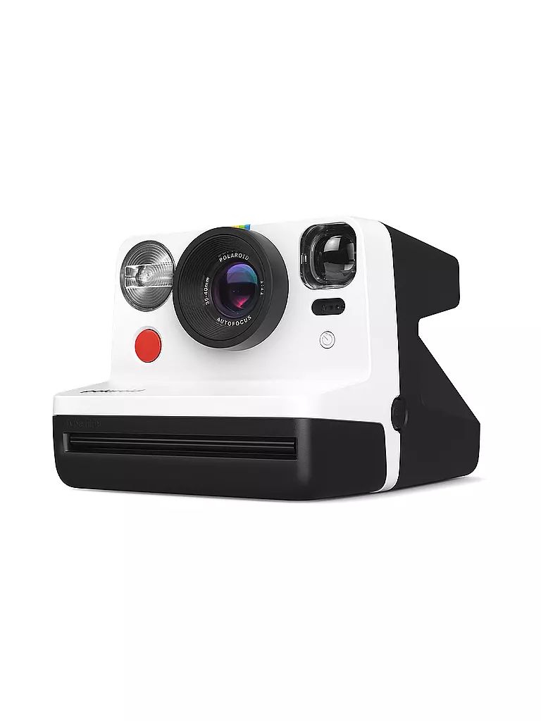 POLAROID Sofortbildkamera NOW GENERATION 2 schwarz weiss  schwarz
