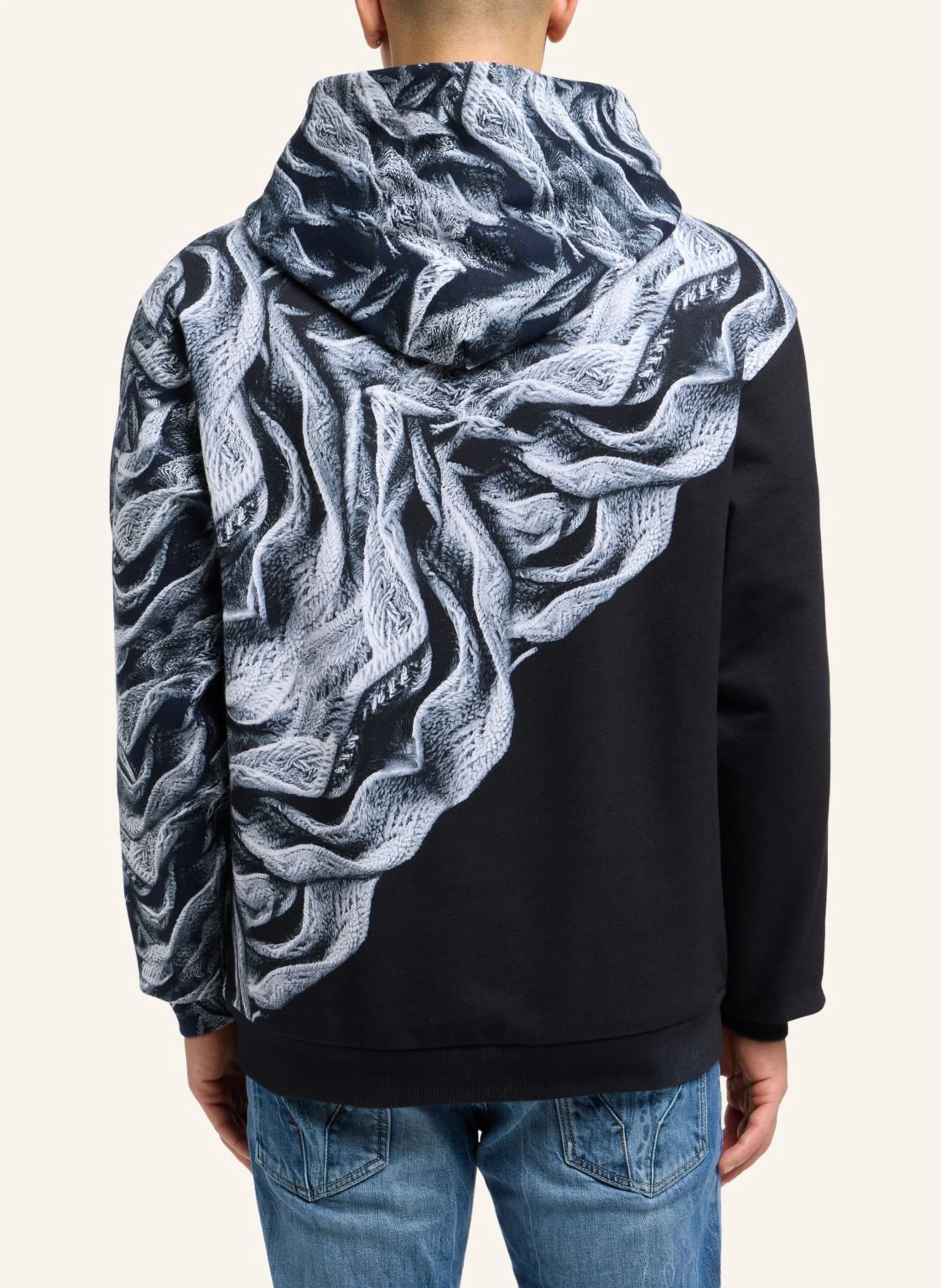 CARLO COLUCCI Hoodie - Artificial Knit DRAICCHIO