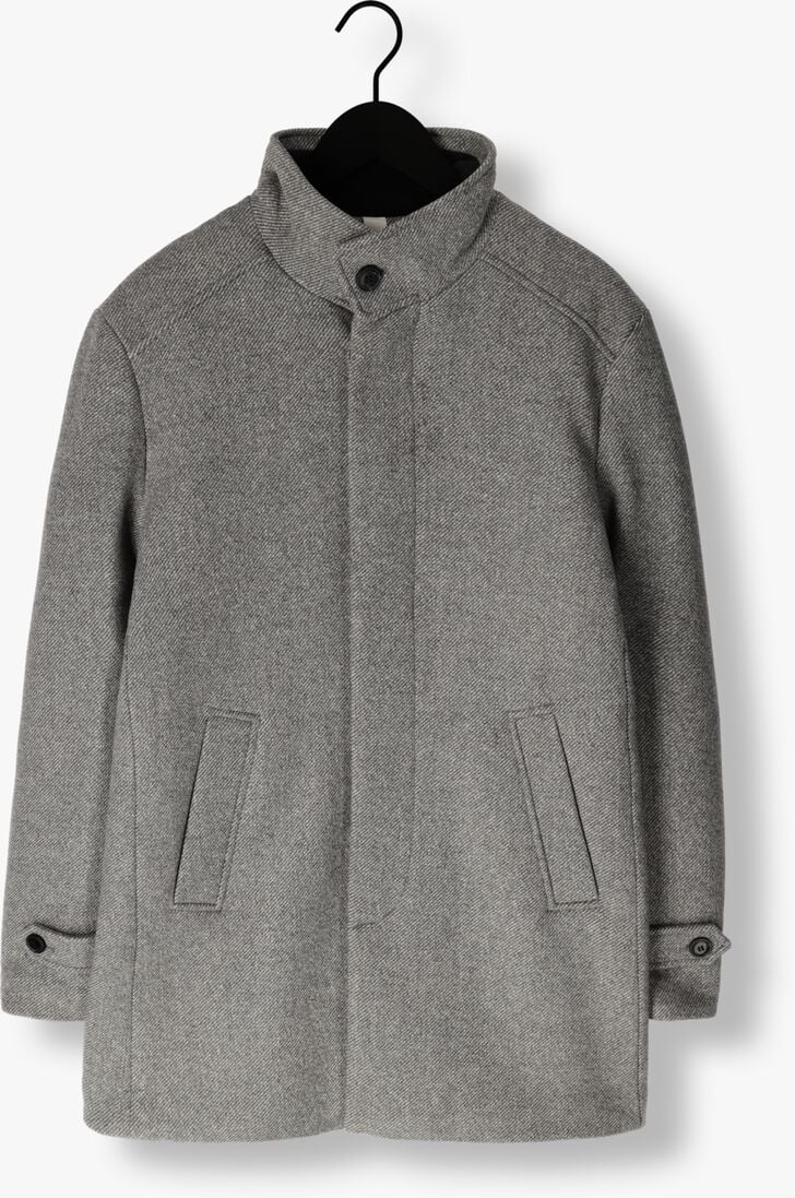 SELECTED HOMME grijze selected homme mantel slhreuben wool coat b noos