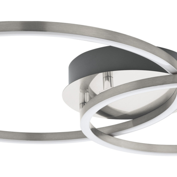 EGLO LED Plafondlamp Palmaves-1 CCT nikkel