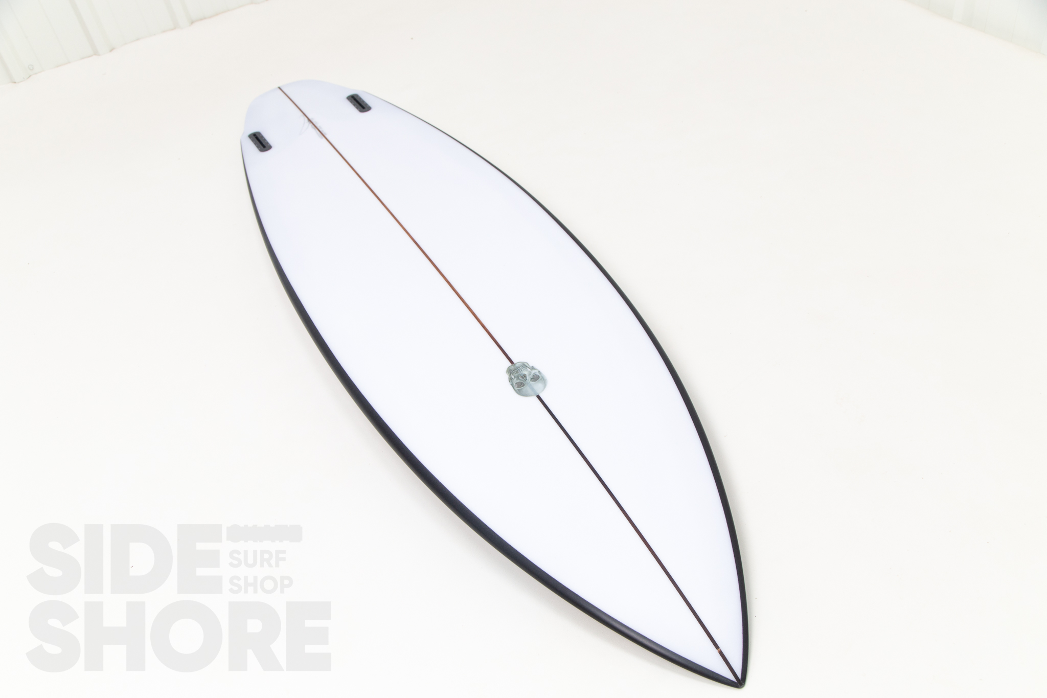 Christenson Surfboards Lane Splitter Mid - Black Islands Rails - 7'0 x 21 1/8