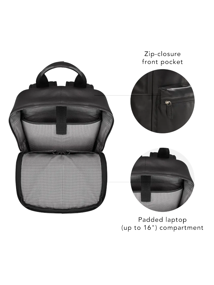 Dbramante1928 - Fredensborg Backpack - Black