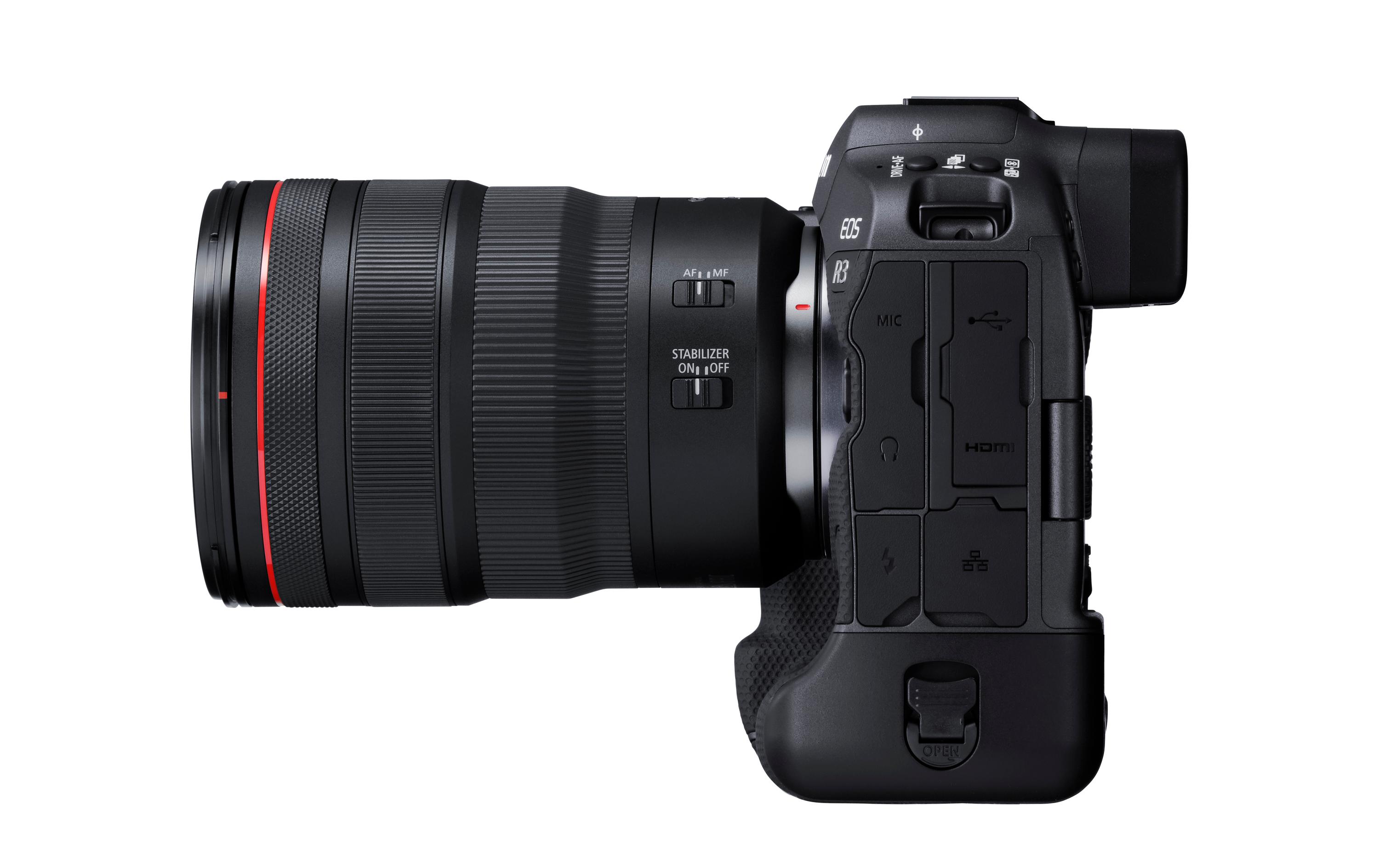 Fotokamera EOS R3 Kit 24-70<br>Blitzschnelle Systemkamera mit zusätzlichem Objektiv