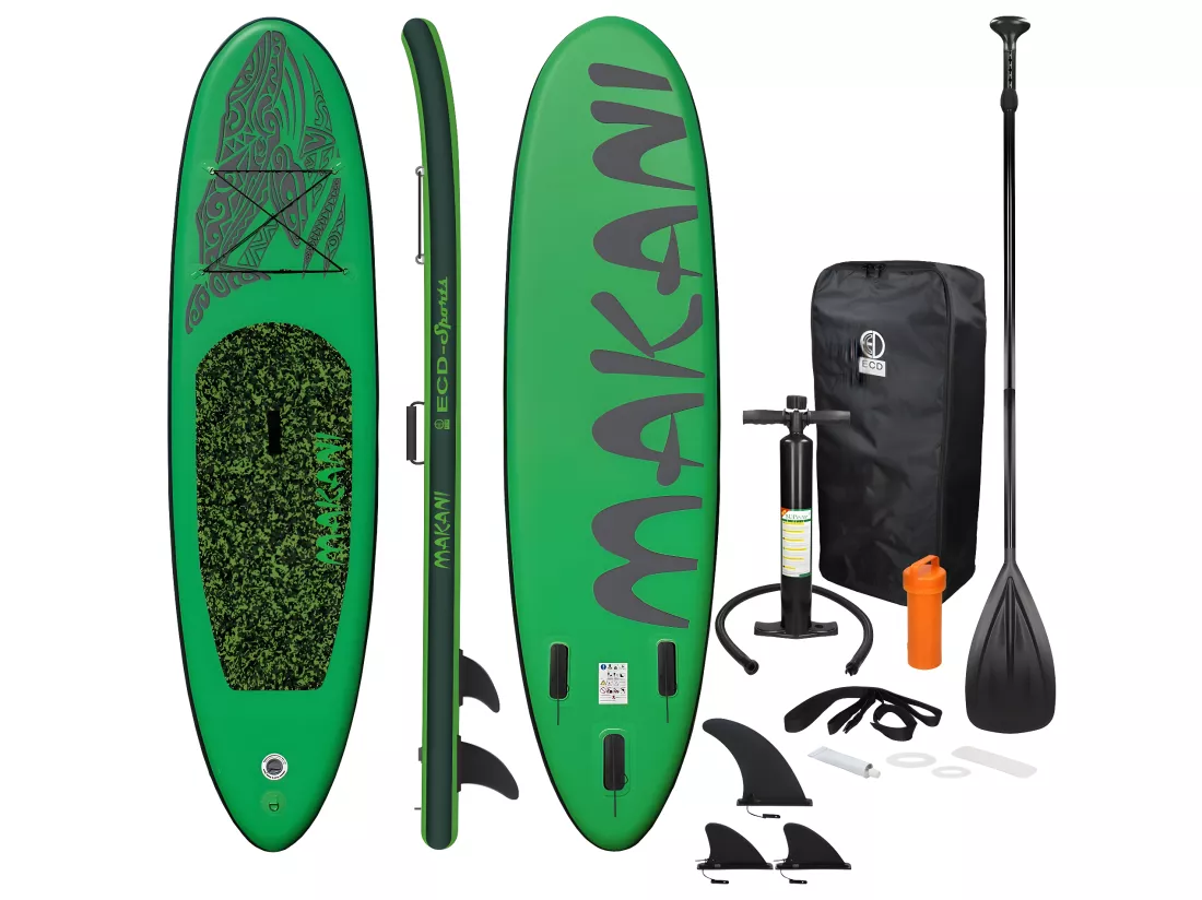 Stand up paddle board SUP gonflable Makani vert 320cm ECD Germany
