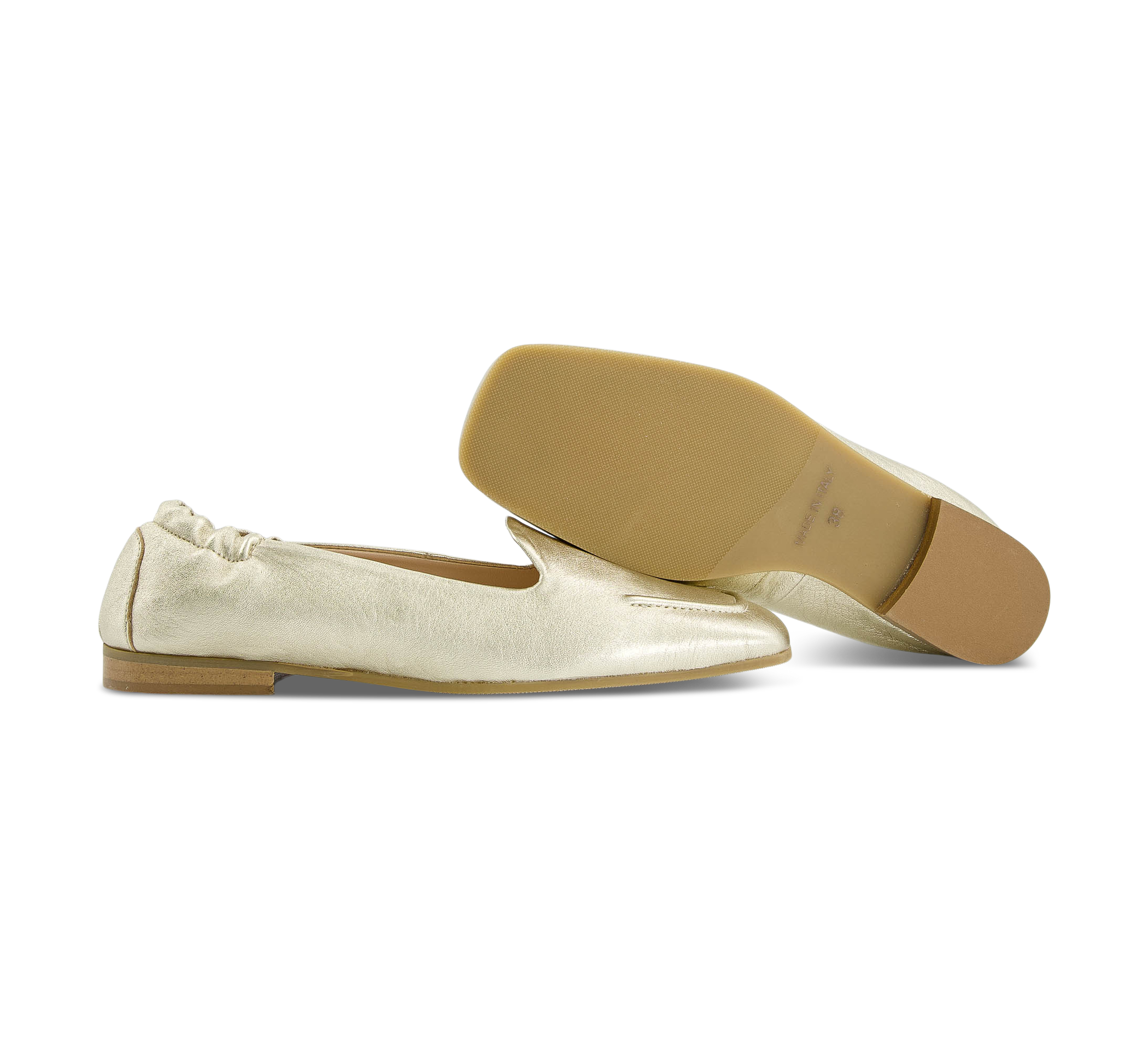 Bold Matters Loafers gold
