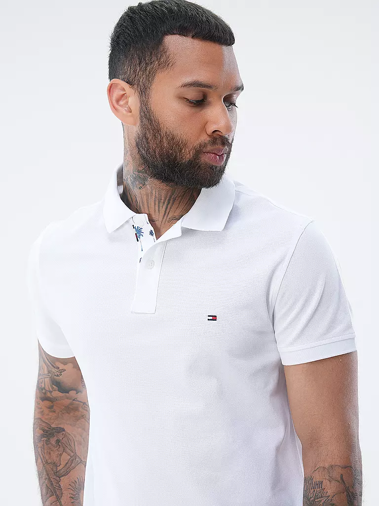 TOMMY HILFIGER Poloshirt  weiss