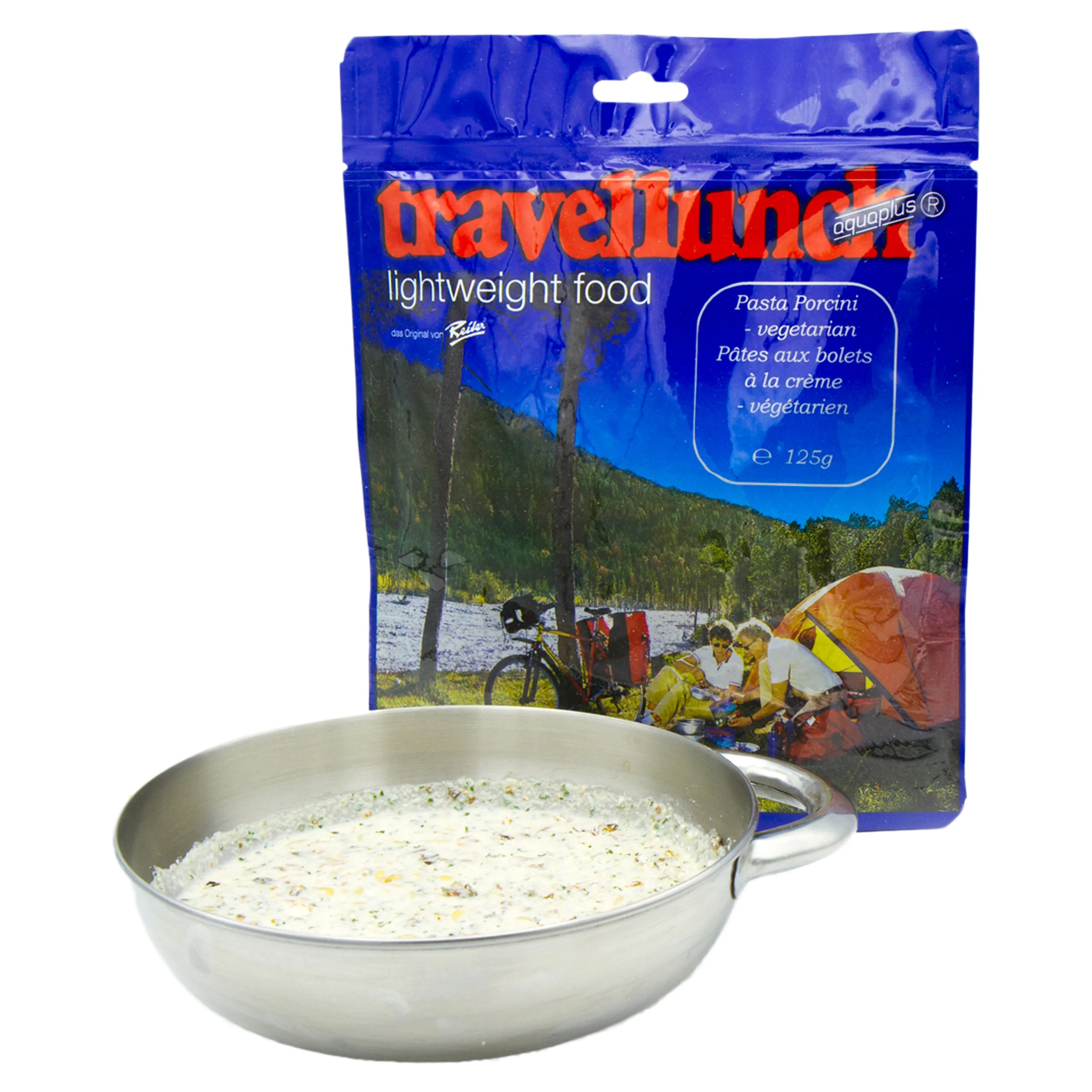 Travellunch -  Steinpilztopf mit Nudeln vegetarisch 1er Packung