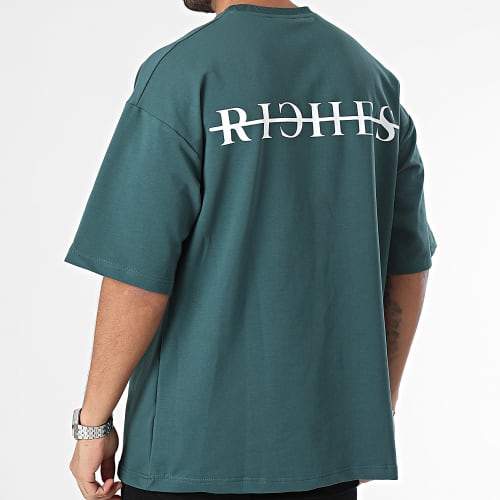 Tee Shirt Oversize Bleu Pétrole