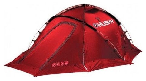 Tente Husky Fighter 3-4 personnes rouge