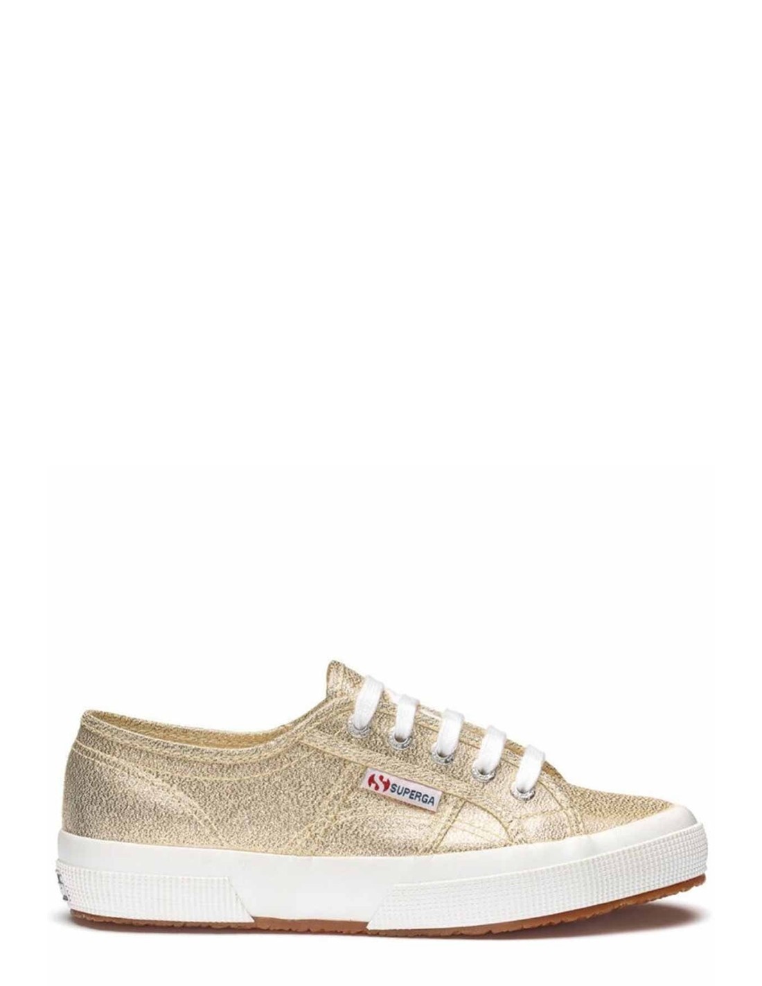 superga Baskets de ville Femme 2750 Lamew Or Brillant