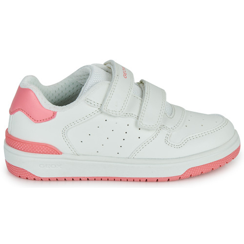 Geox - J WASHIBA GIRL - Blanc / Rose