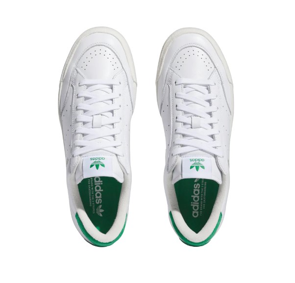 Adidas Skateboarding Nora White White Green 3 US / 35 EU