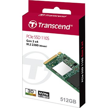 Transcend 110S 512 Go M.2 PCI Express 3.0 NVMe 3D NAND
