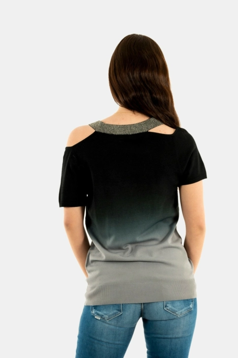pull léger morgan 221-mlaia gris moyen
