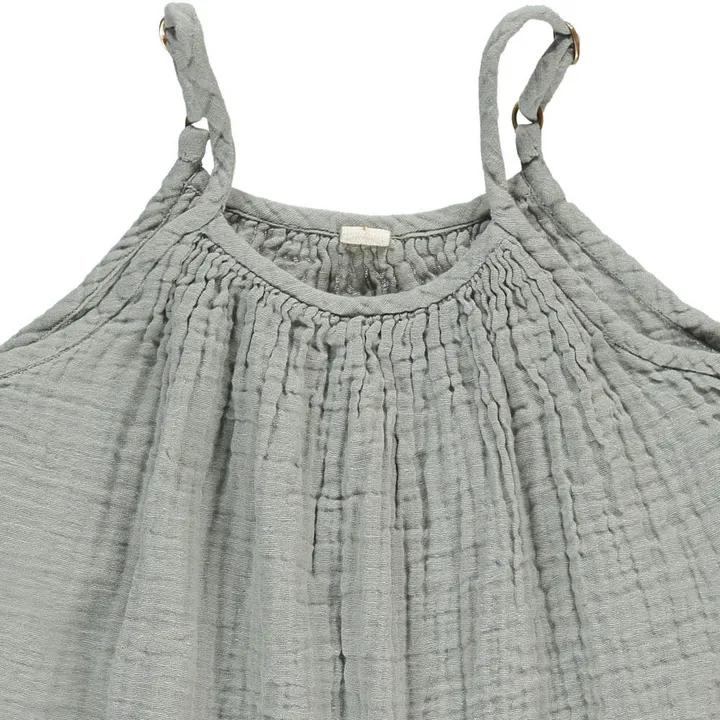 Numero 74 Top Coton Bio Mia | Gris clair