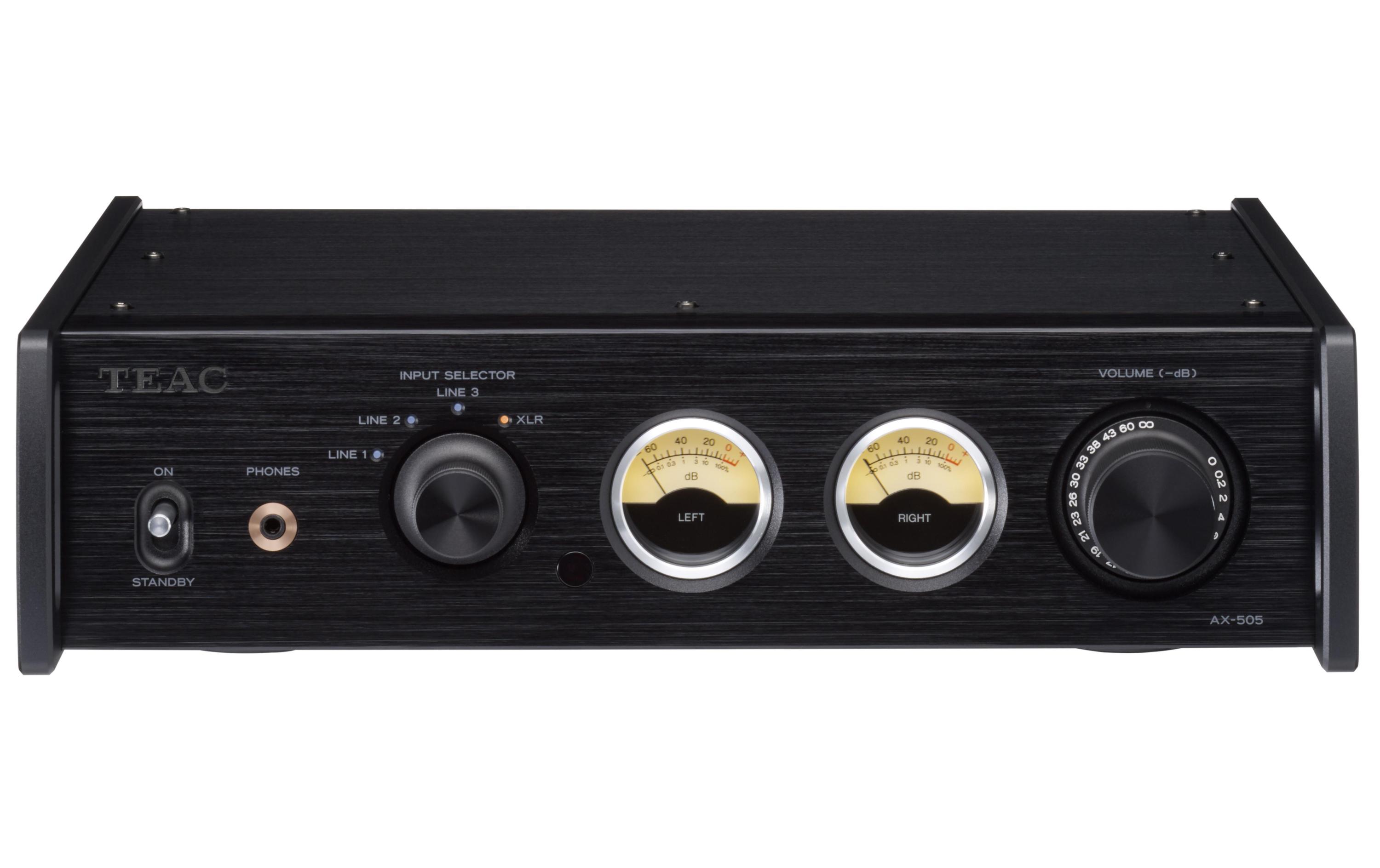 Stereo-Verstärker AX-505-B Schwarz<br>USB/DAC Vollverstärker