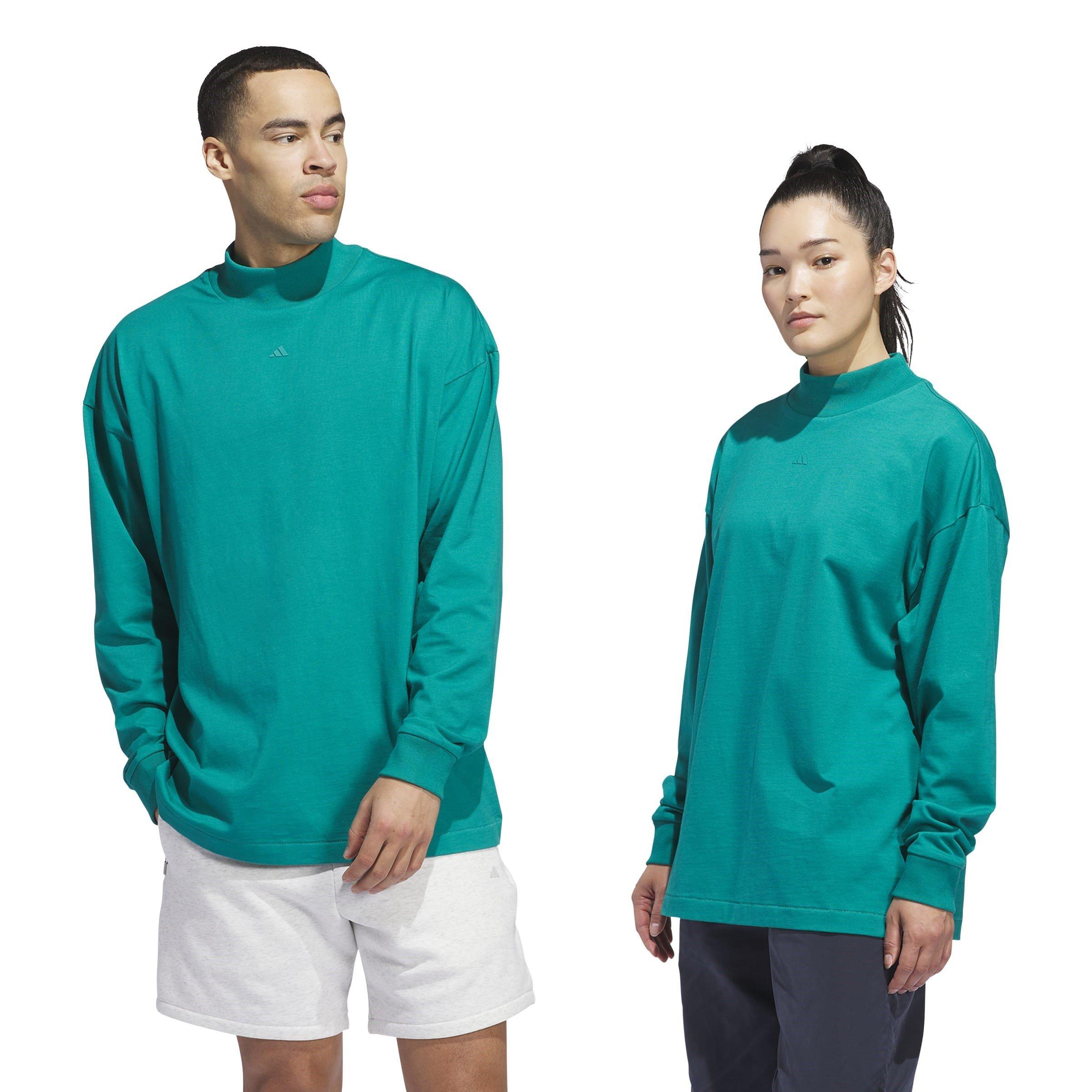 adidas Basketball Long Sleeve Tee T Shirt Mens