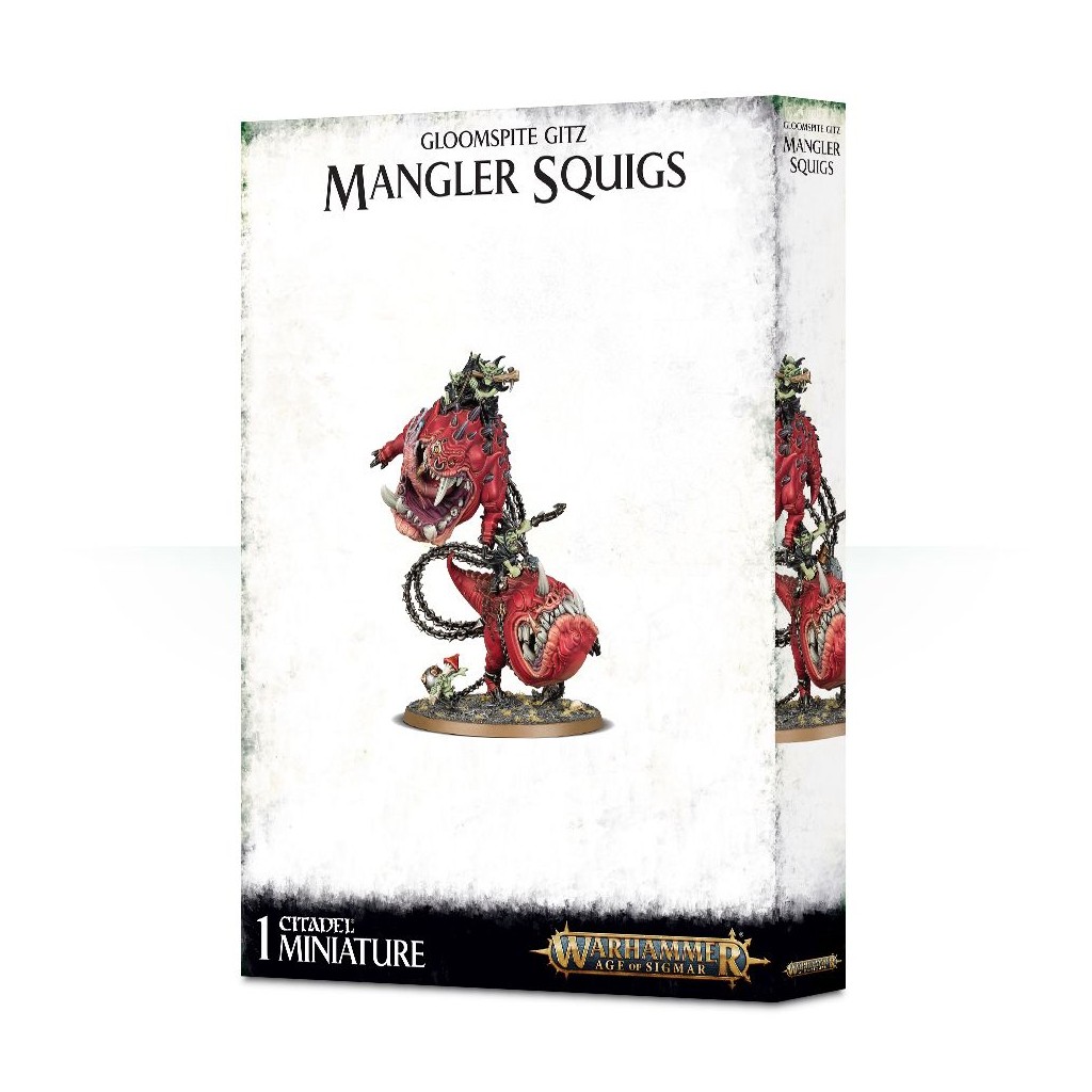 Age of Sigmar : Destruction - Gloomspite Gitz Mangler Squigs