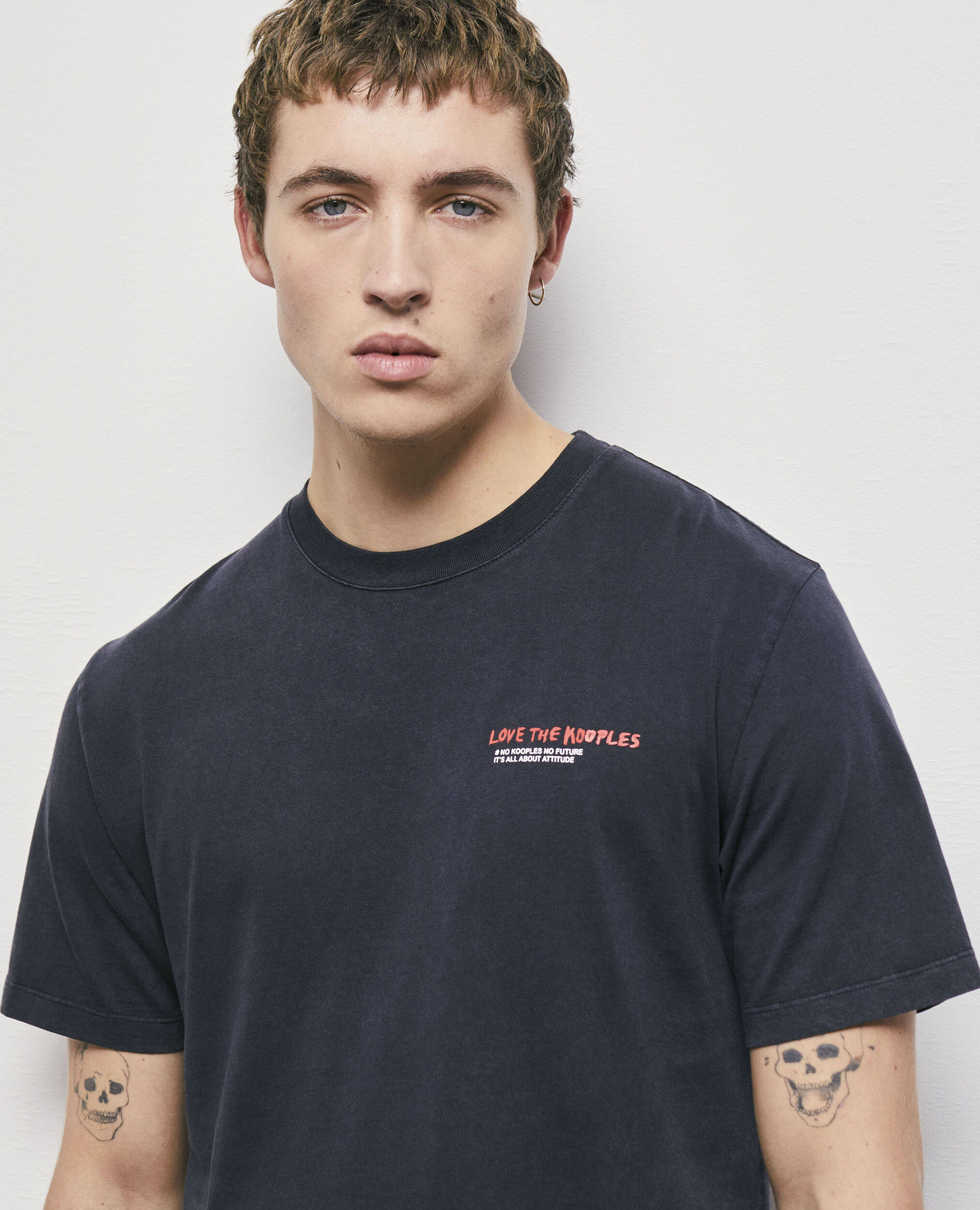 T-shirt Love Kooples noir