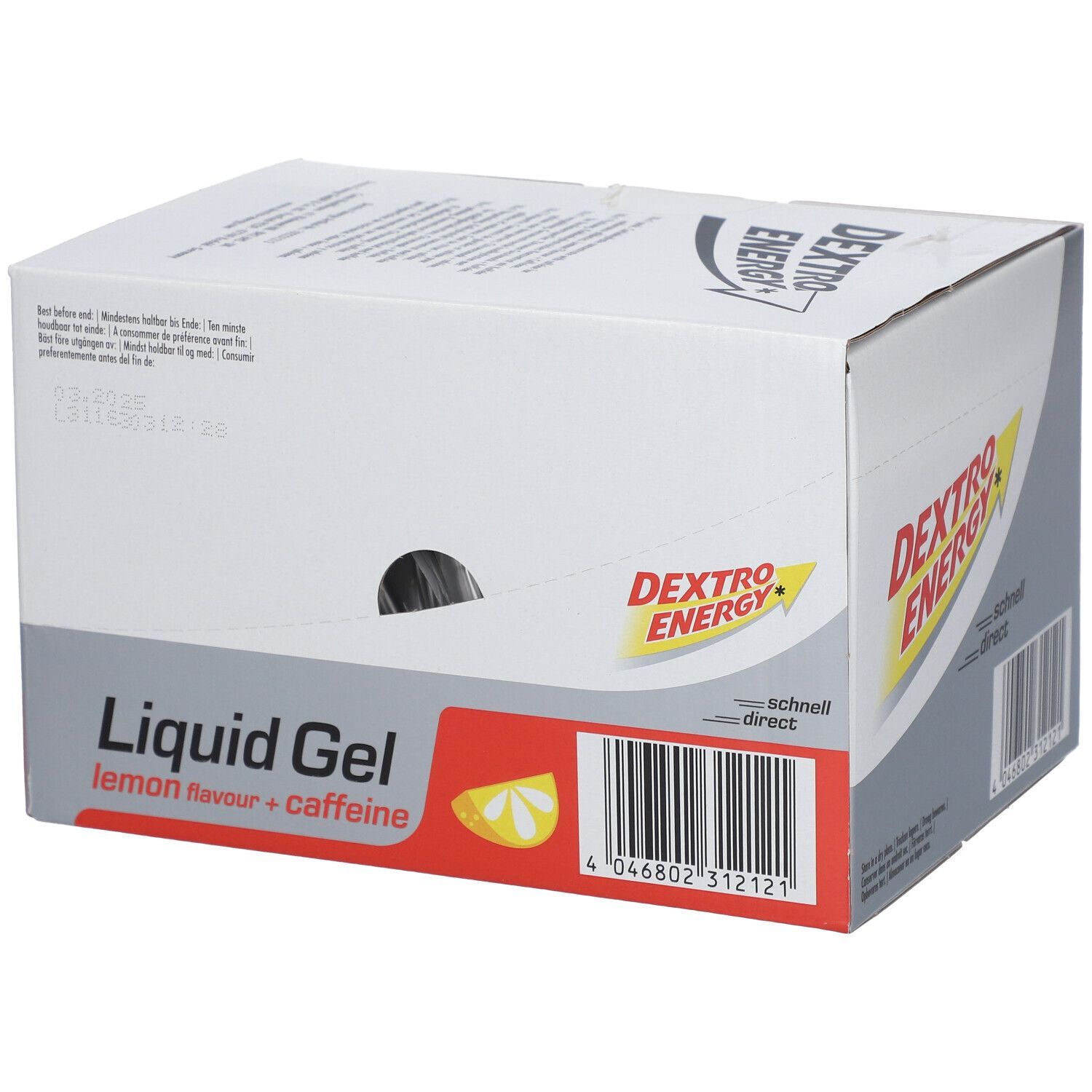 Dextro Energy Liquid Gel Lemon + Caffeine
