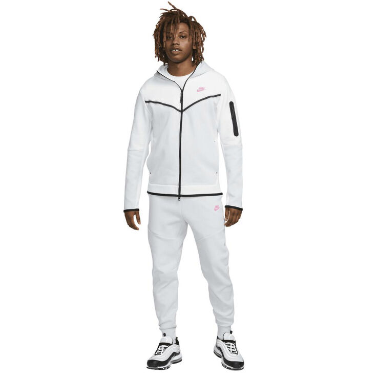Nike sportswear tech fleece pants Pure platinum/hyper pink