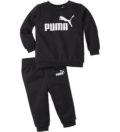 Puma Sweats?t - Minicats Crew Jogger - Cotton Black
