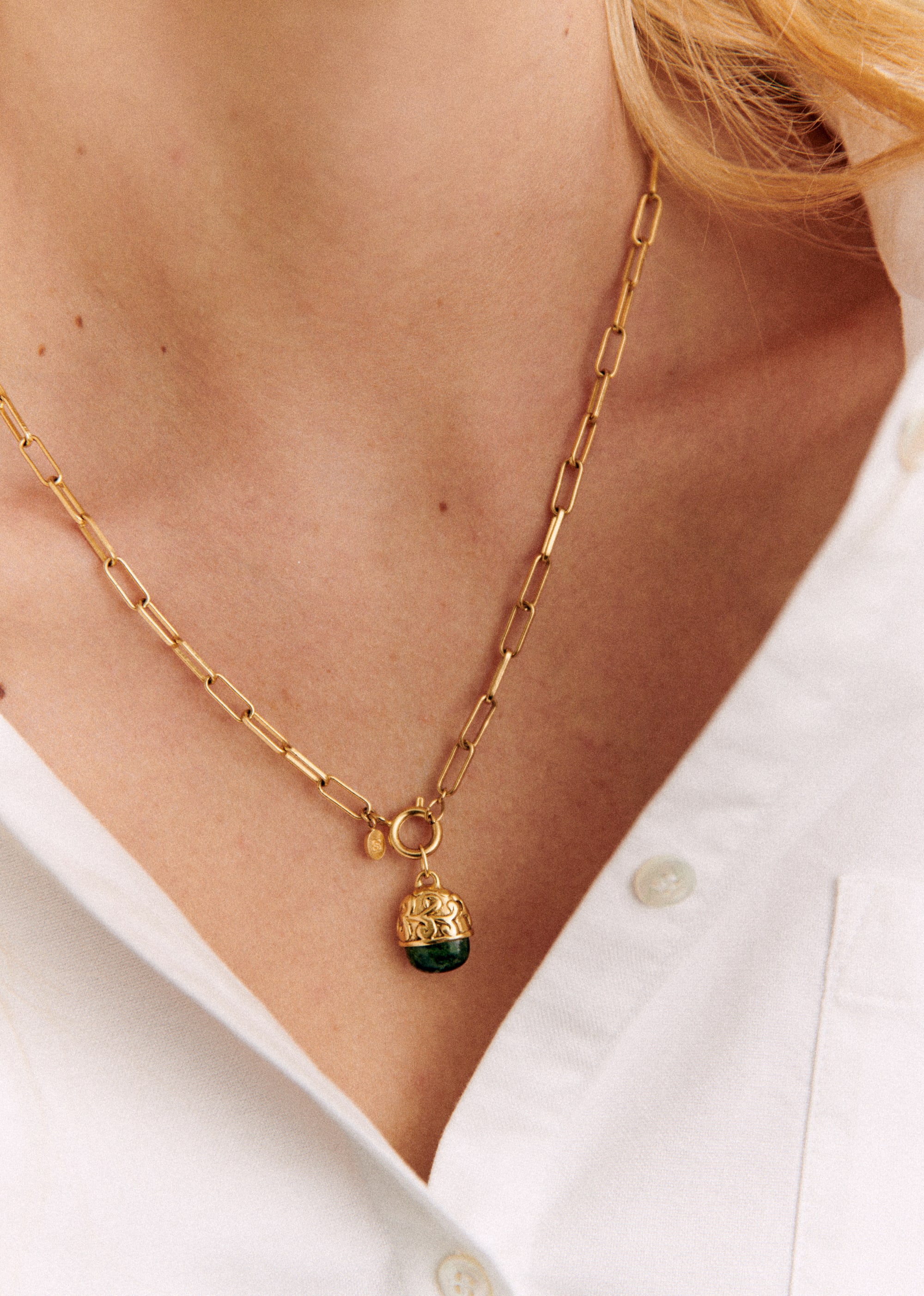 Charms Irma - Amulette Doré - E-SHOP/BIJOUX Colliers 5905833