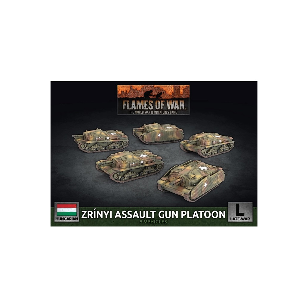 Flames of War - Zrinyi Assault Gun Platoon