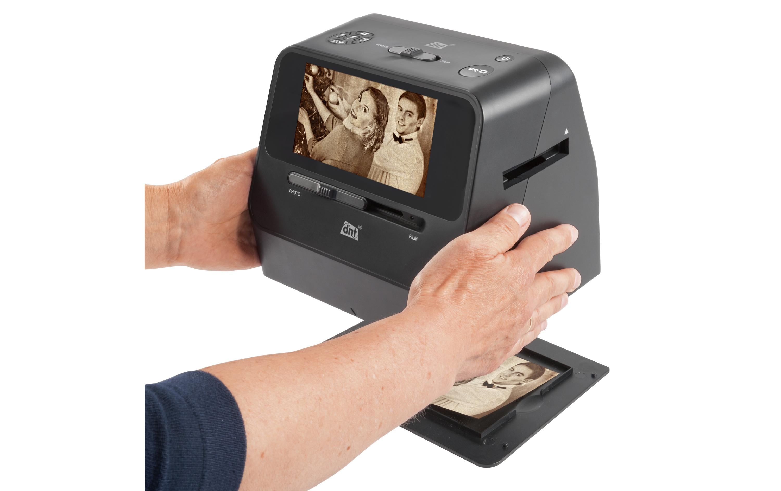 Foto- und Dia-Kombiscanner 4-in-1, SlideCopy PRO<br>Albumscanner, Buchscanner, Fotoalbumscanner, Diascanner, Negativscanner, Fotoscanner
