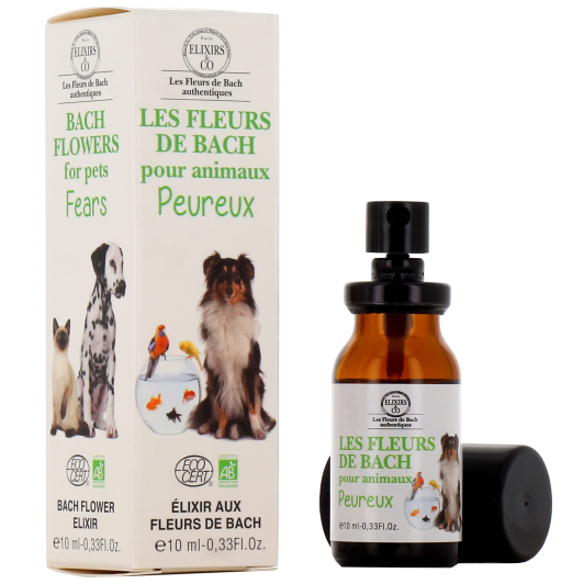 Spray Les Fleurs de Bach pour animaux peureux