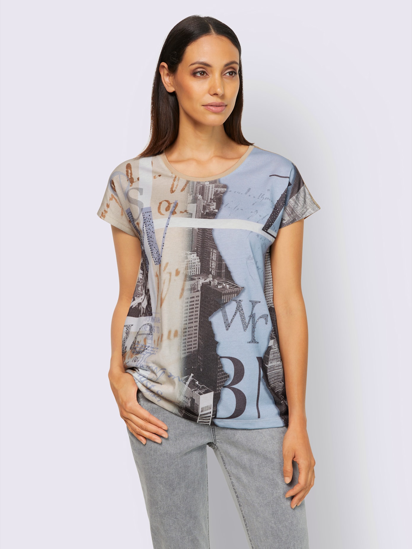 T-shirt imprimé imprimé