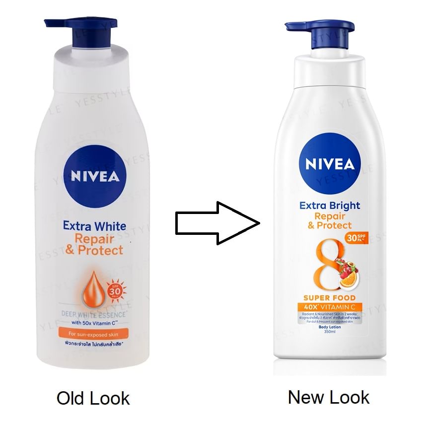 NIVEA - Extra Bright Repair & Protect Bodylotion SPF 30 PA++