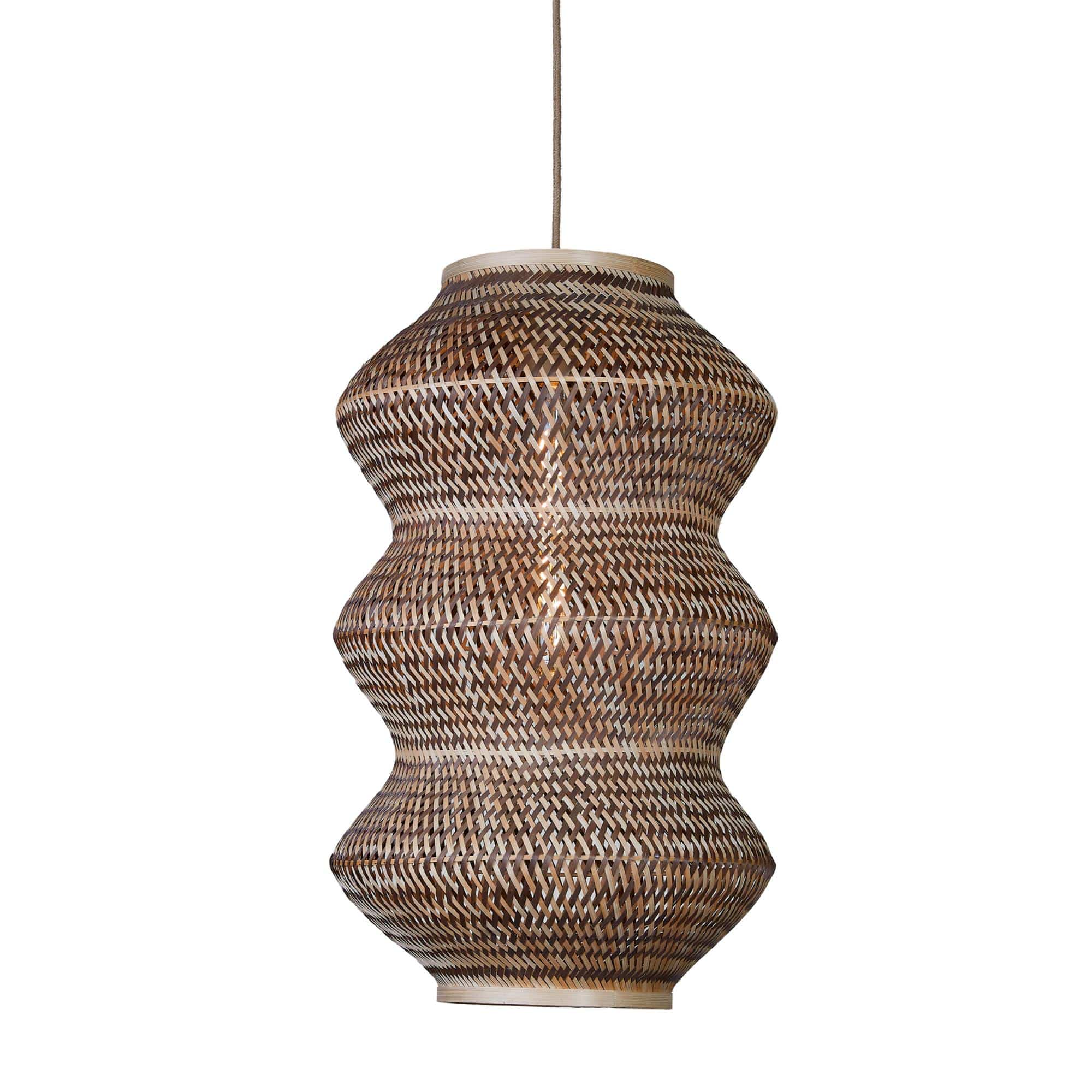 GOOD&MOJO Hanglamp Barbados - Naturel - Ã40cm