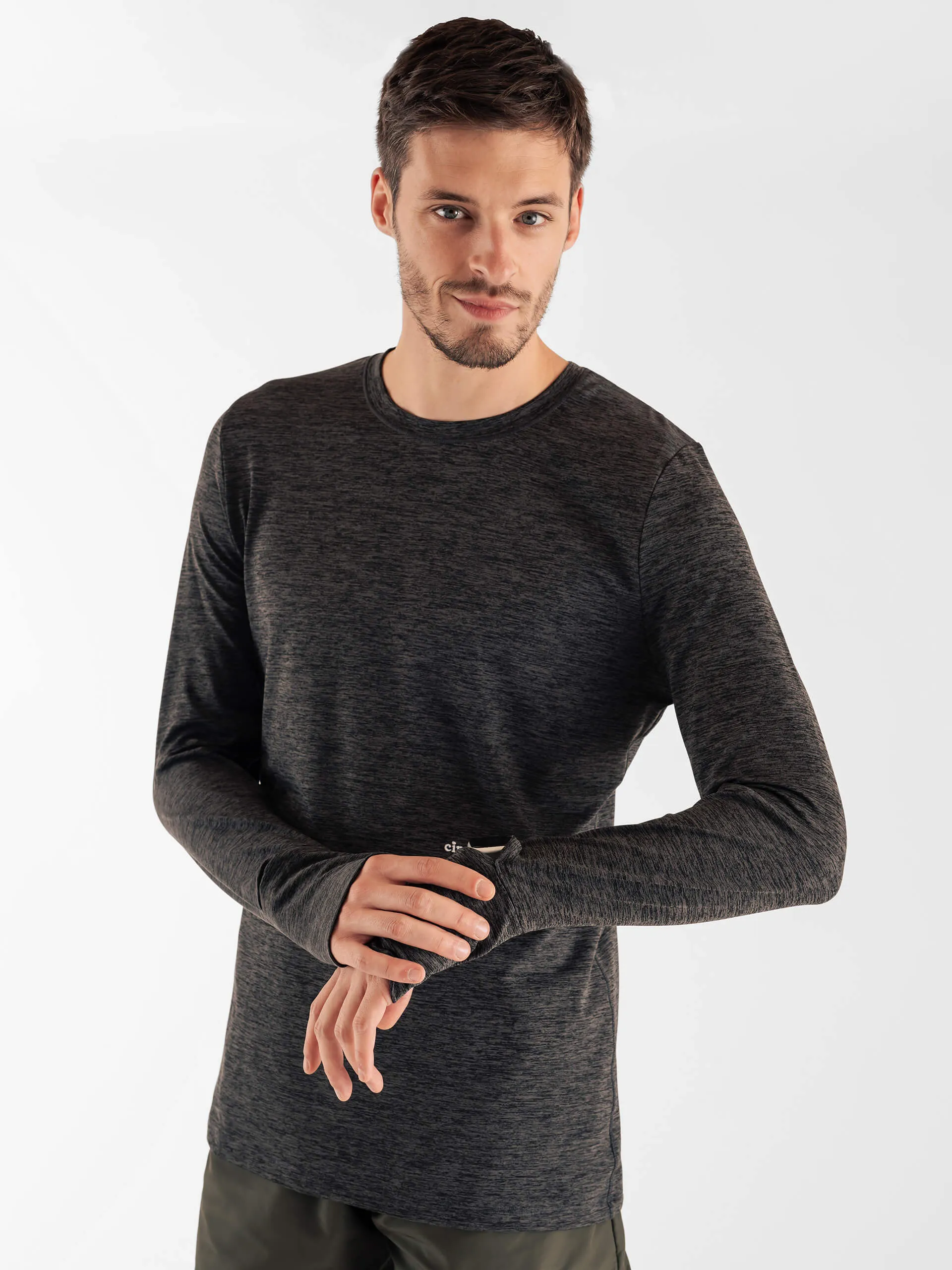 Teeshirt motivation de sport manches longues Circle Sportswear