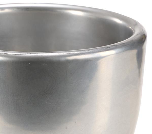Übertopf aus Keramik, rund, Ø 7 cm