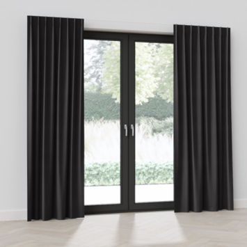 CATCH gordijn Clipper 220547 black