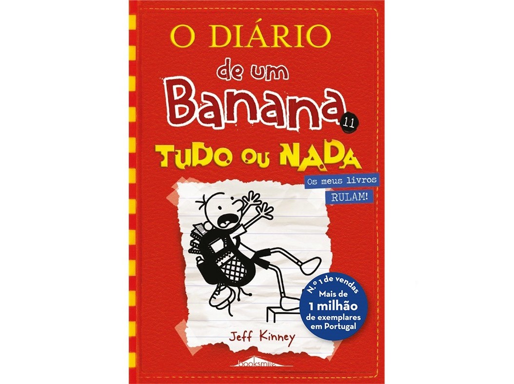 LIVRO DIÁRIO DE UM BANANA 11 TUDO OU NADA - JEFF JINNEY